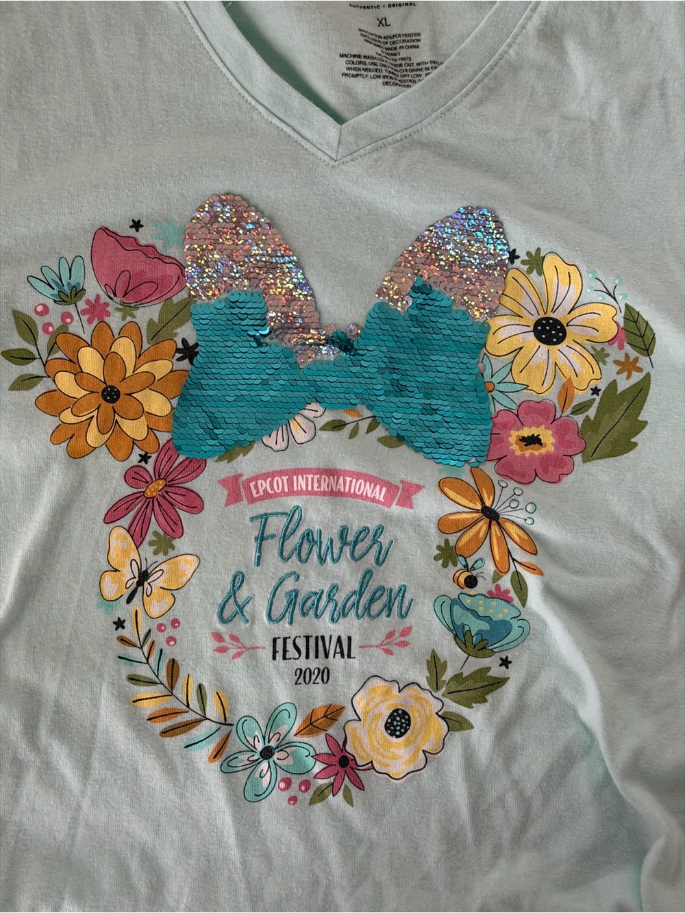 EPCOT International Flower & Garden Festival 2020 Sequin Bow Tank